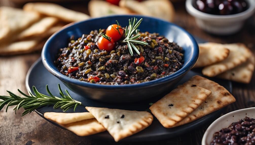 savory olive spread delicacy