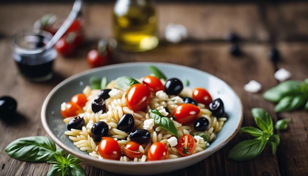 savory pasta dish option