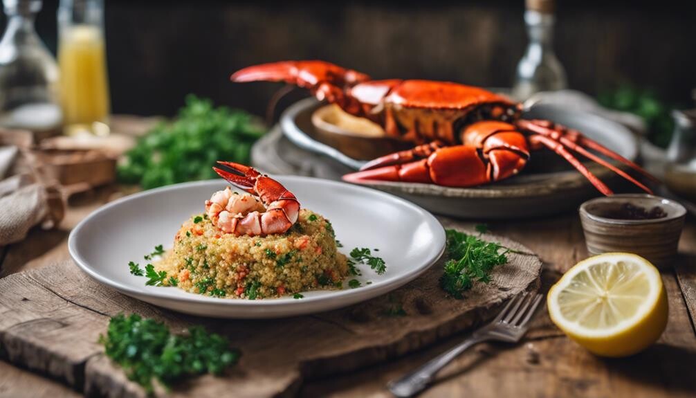 savory quinoa with herbs
