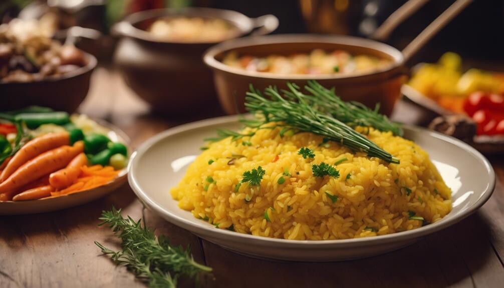 seasoned fluffy grains mix