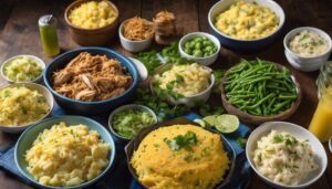shredded chicken side dishes