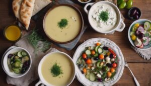 side dishes for avgolemono
