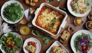 side dishes for lasagne