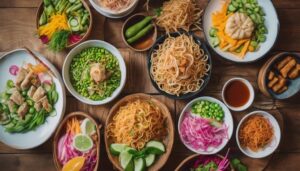 side dishes for peanut noodles