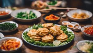 side dishes for scallion pancakes