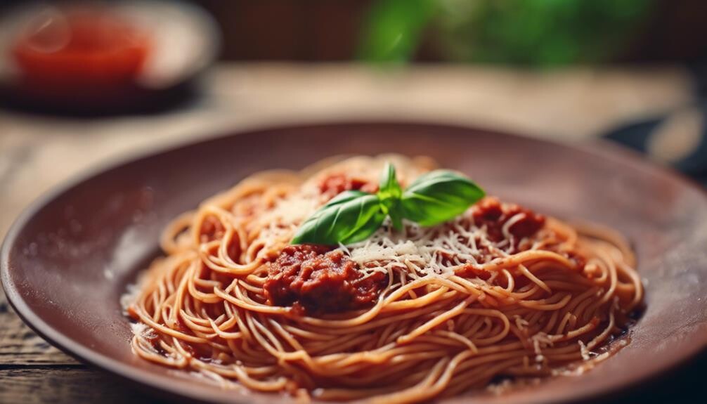 soothing tomato and pasta