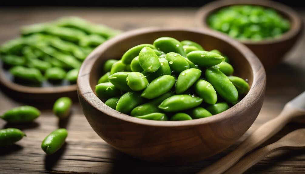 soybean snack in pods