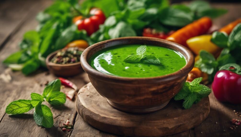 spicy and tangy condiment