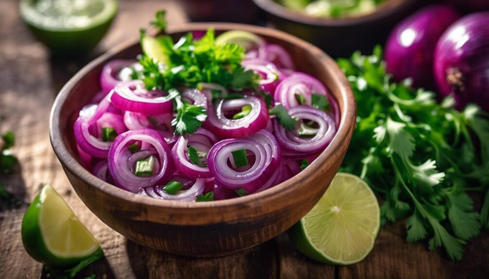 spicy and tangy flavor