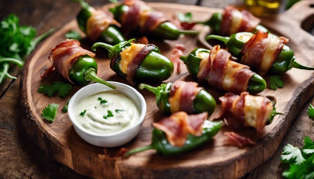 spicy cheesy jalape o poppers
