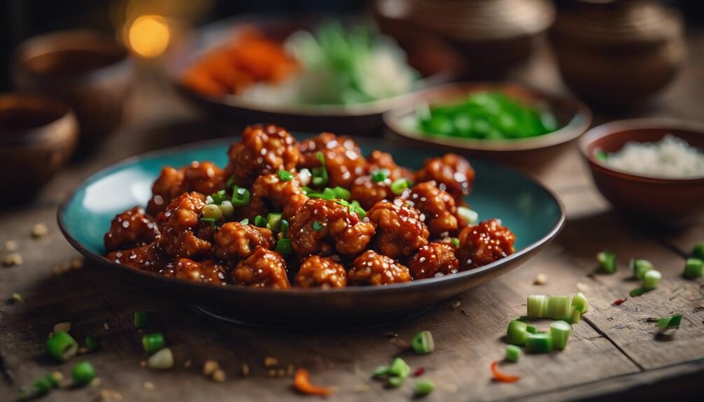 spicy fried cauliflower dish