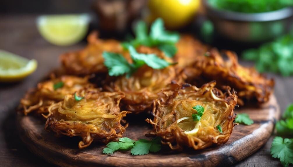 spicy fried indian snack