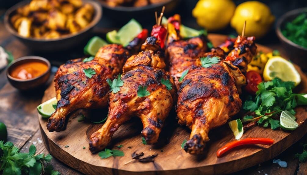 spicy grilled indian dish