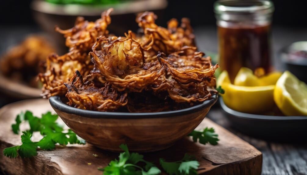 spicy indian fritters delight