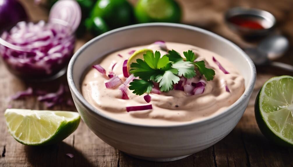 spicy mexican cream sauce