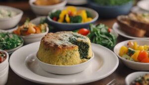 spinach souffle side dishes
