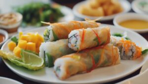 spring roll side dishes