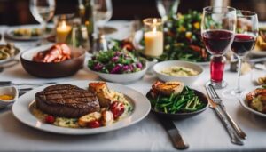 steak and lobster pairings