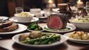 steak oscar side dishes