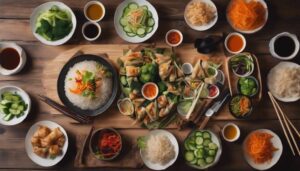 stir fry rice accompaniments