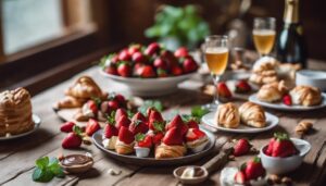 strawberries and 15 sides