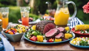 summer beef tenderloin sides