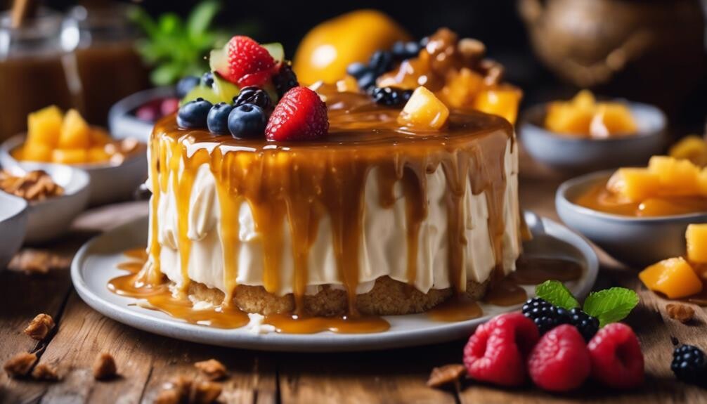 sweet and buttery topping