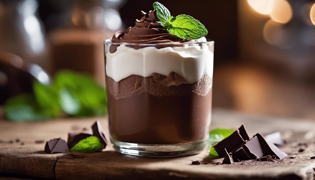 sweet and creamy dessert