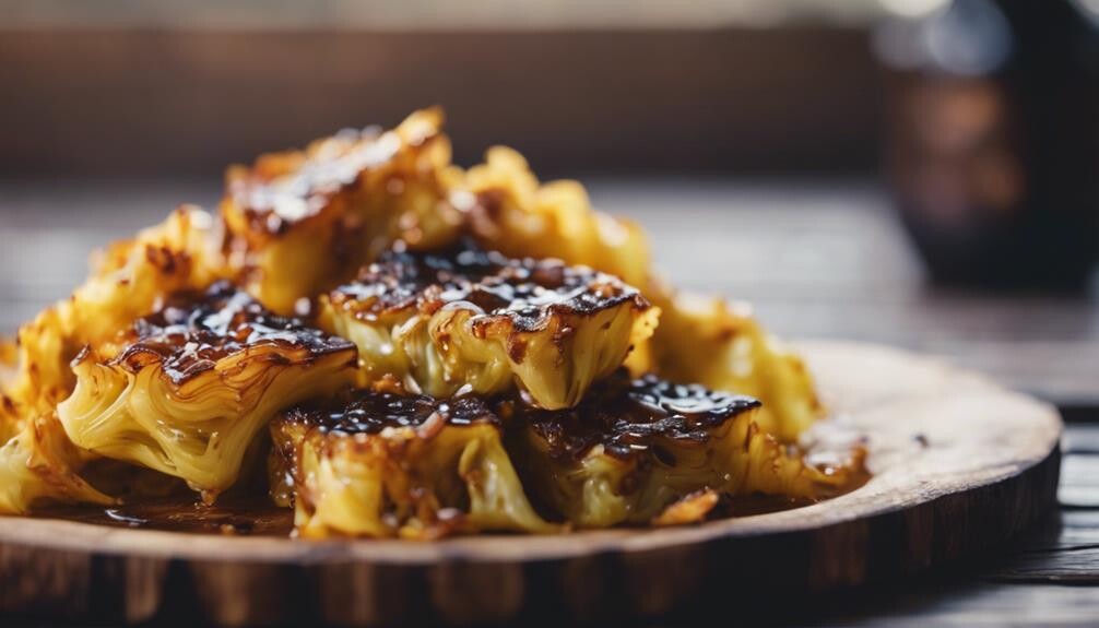 sweet and savory cabbage