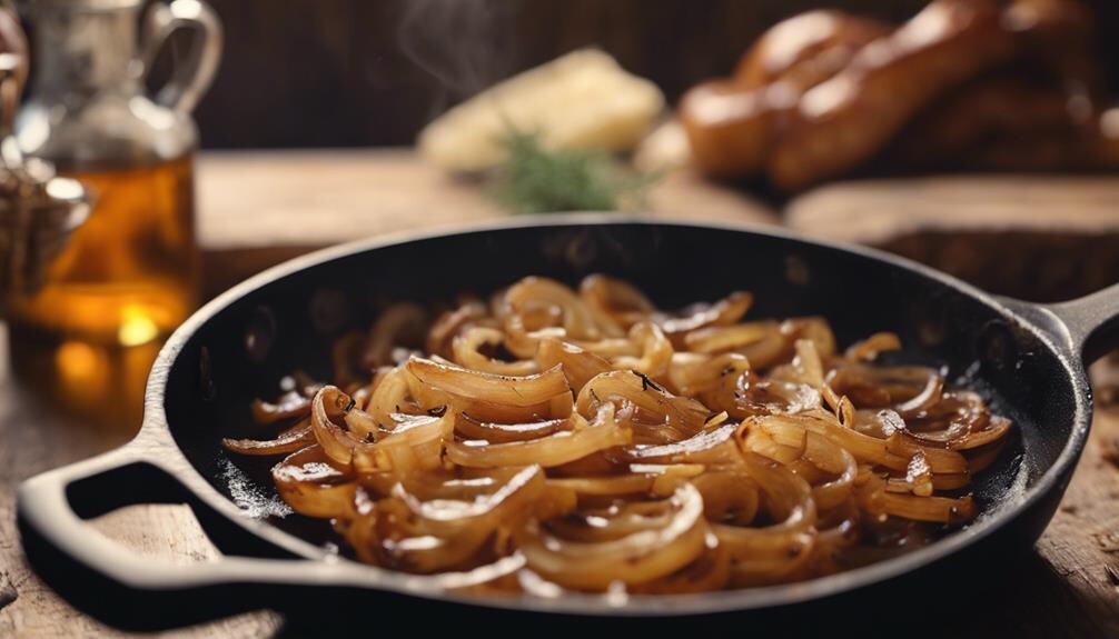 sweet and savory onions