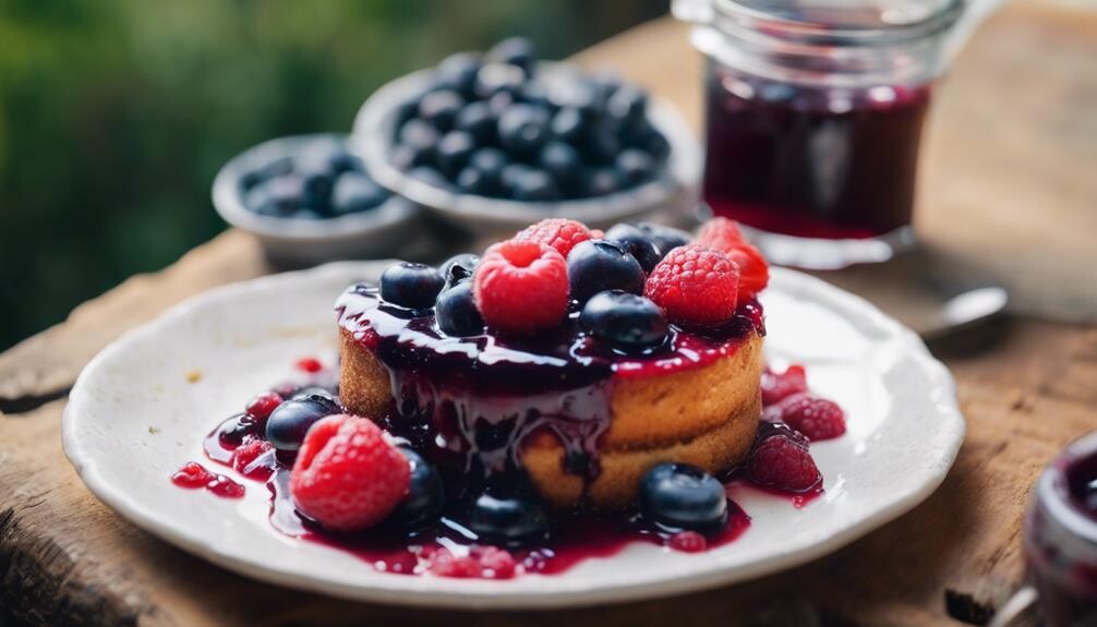 sweet and tangy dessert