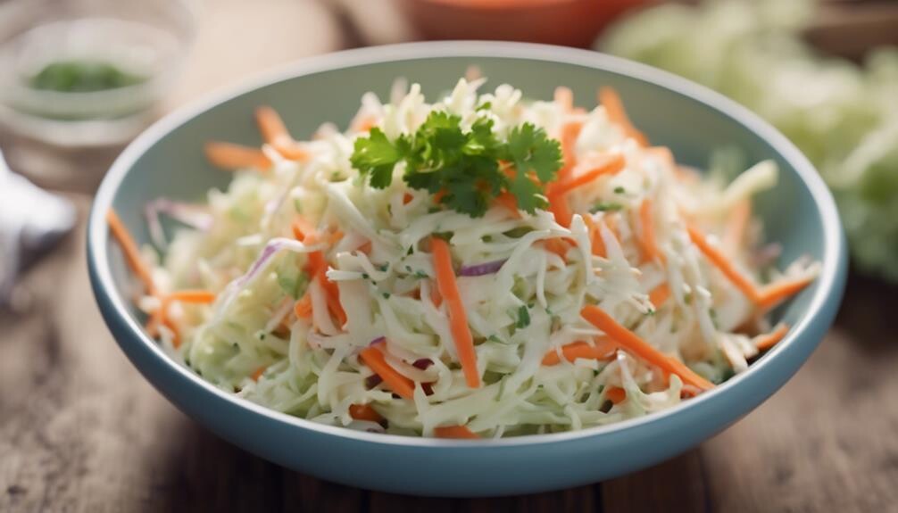 tangy crunchy cabbage slaw