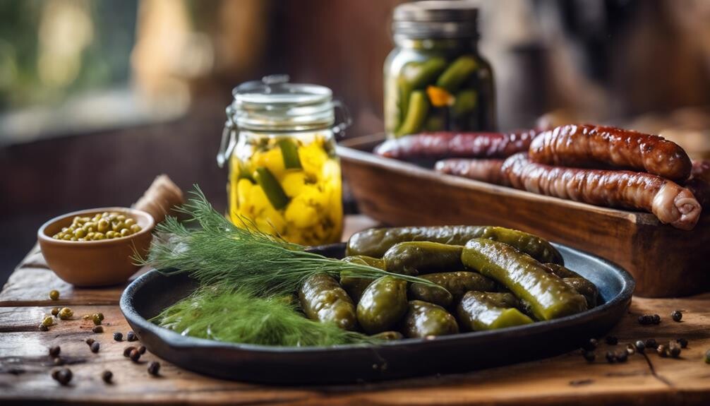 tangy cucumber brine snack