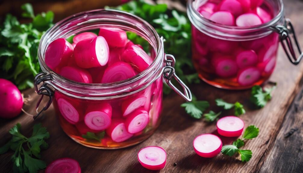 tangy radish preservation method