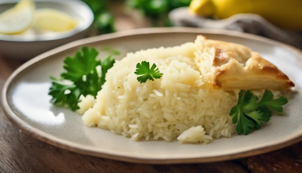 tangy yellow rice dish
