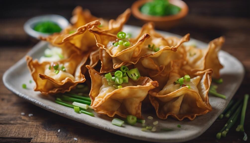 tasty fried appetizers