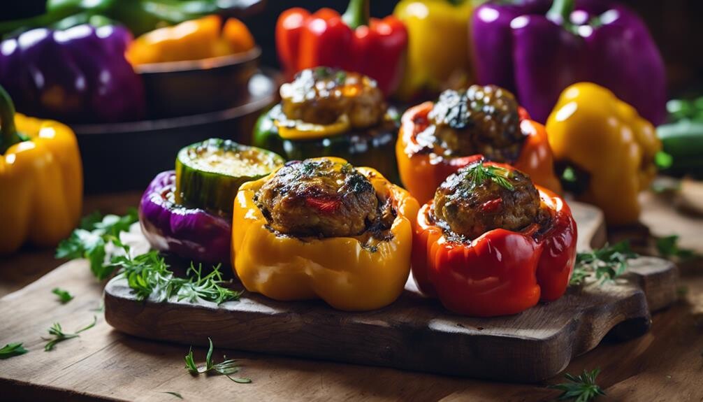 tasty healthy colorful dish