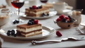 tiramisu serving suggestions list