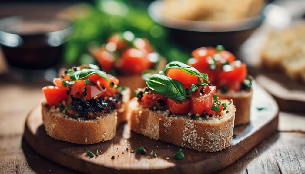 tomato basil olive oil