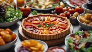 tomato tart side dishes