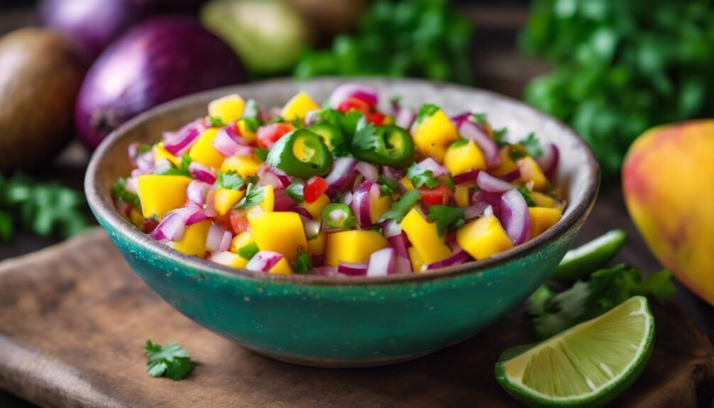 tropical fruit and spice