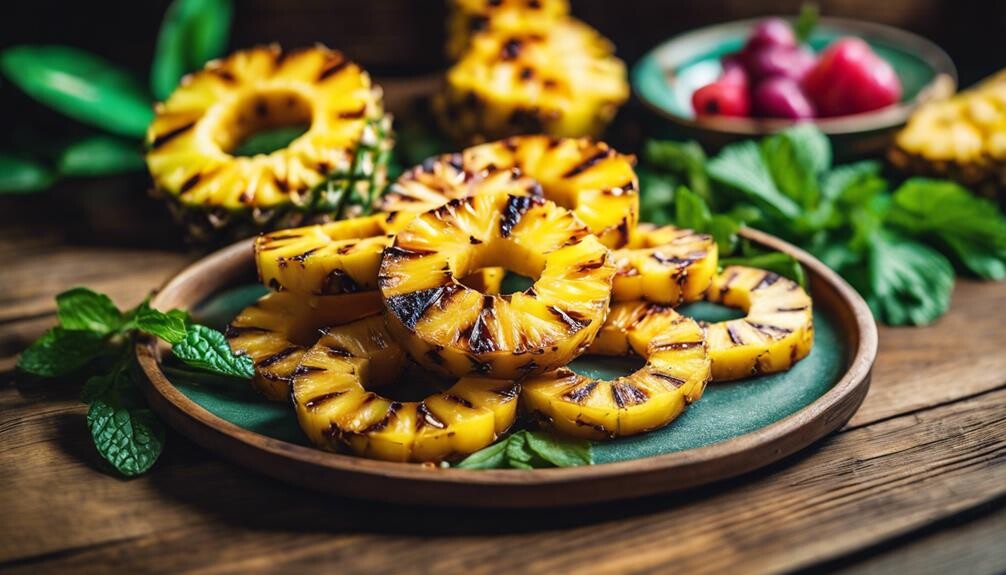 tropical summer bbq treat