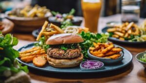 tuna burger side dishes