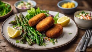 tuna croquette side dishes