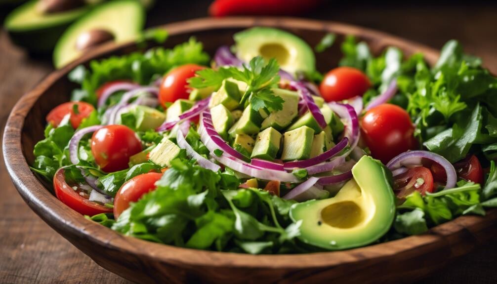 vegetarian dish with citrus