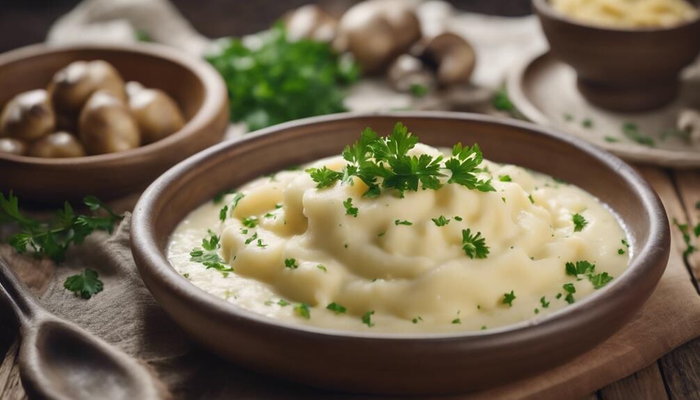 velvety potato puree texture