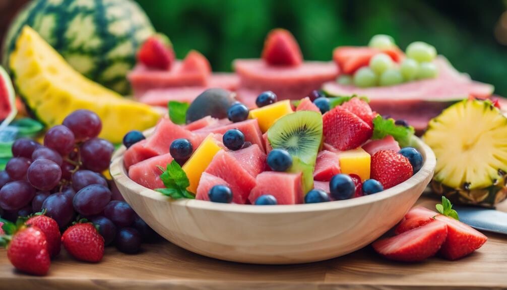 vibrant healthy colorful produce