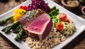 ahi tuna side dishes