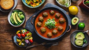 albondigas soup side dishes