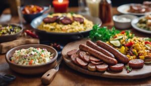 andouille sausage side dishes